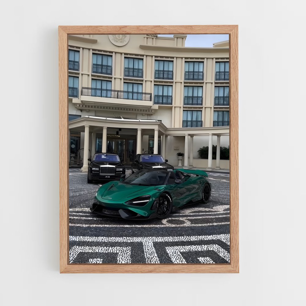 Poster Green Dream Racer – affiche Mclaren (vue 4)